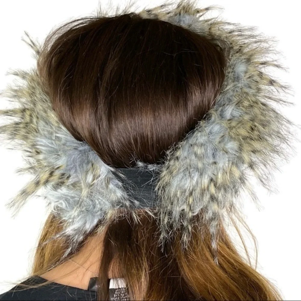 Faux Fur Warm Ear Wrap HeadWrap Must Have so cute. One size fits most.